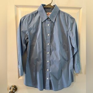 J. Crew Women’s Small Light Blue Button Down Long Sleeve Top